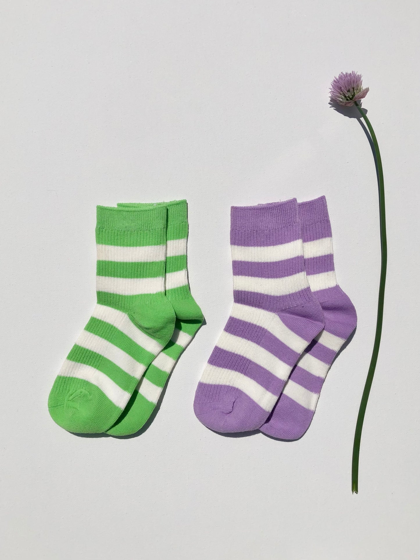 KIDS POP STRIPE SOCKS: PACK OF 2