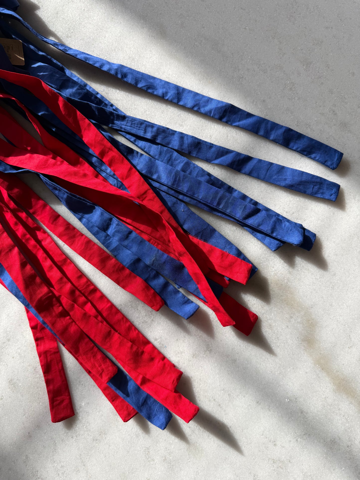 COTTON POPLIN MINI BOW SCRUNCHIES