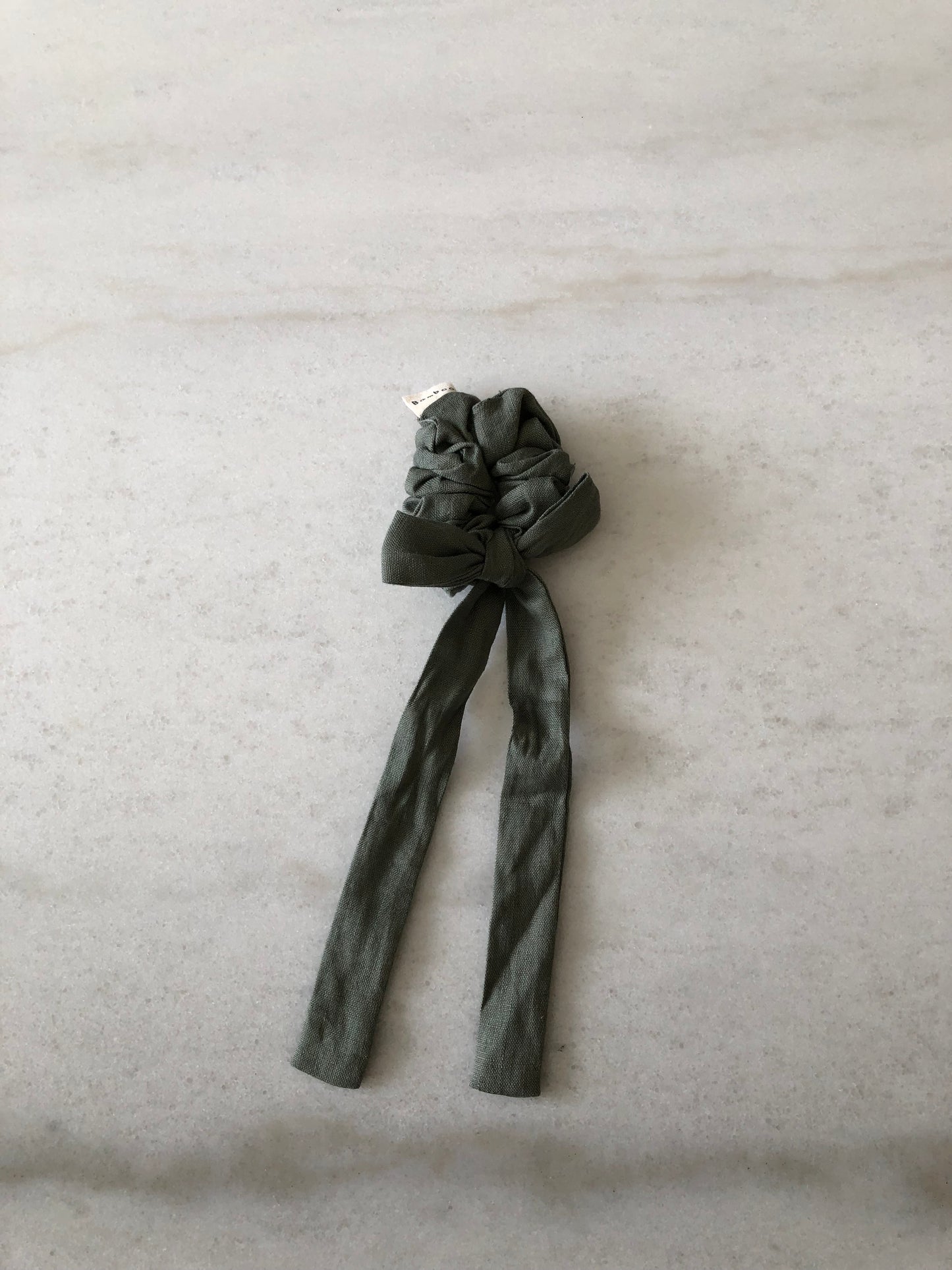 PURE LINEN SCRUNCHIES - neutral