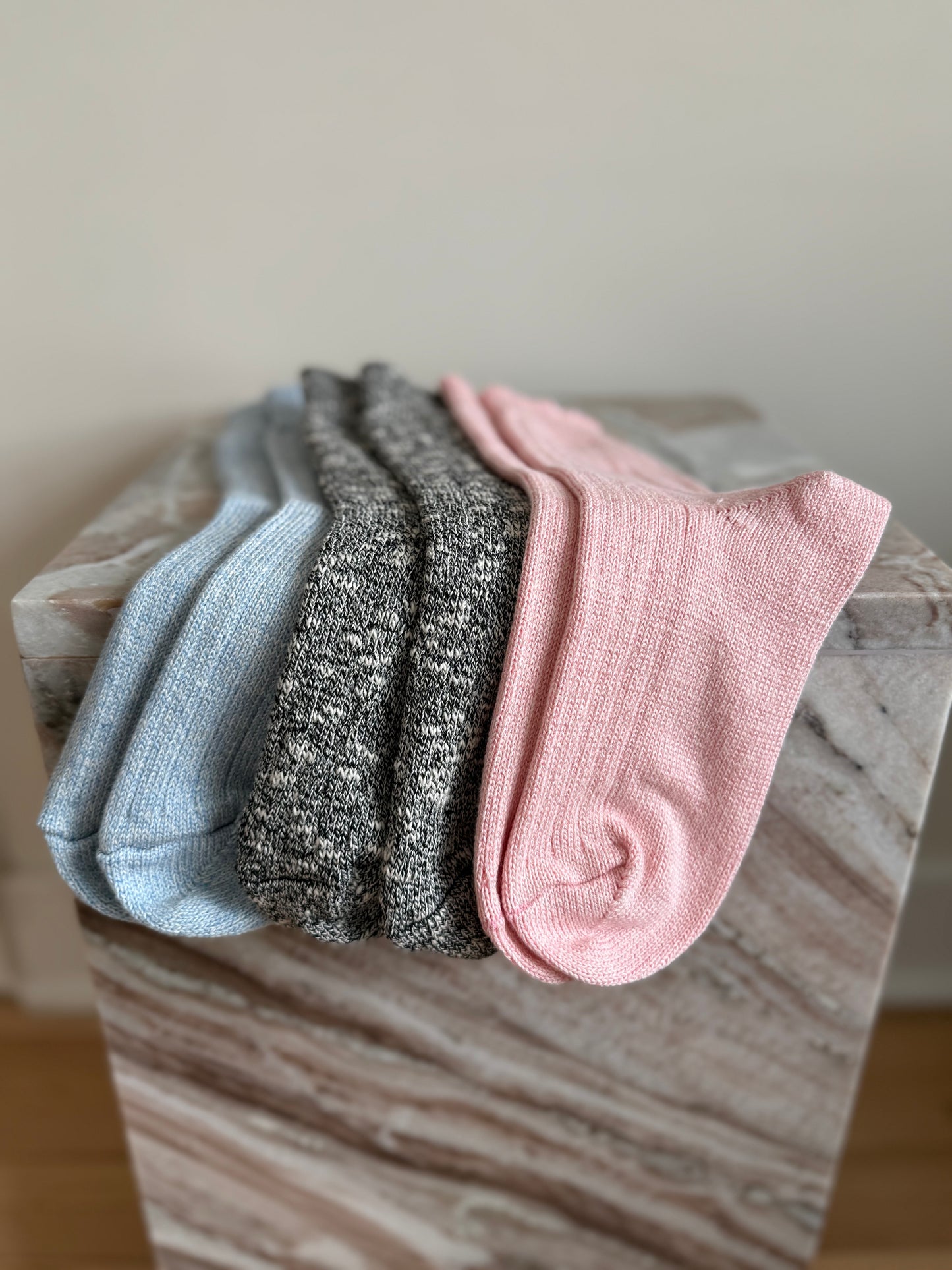 CANANA CHUNKY COTTON SOCKS (Pack of Three)