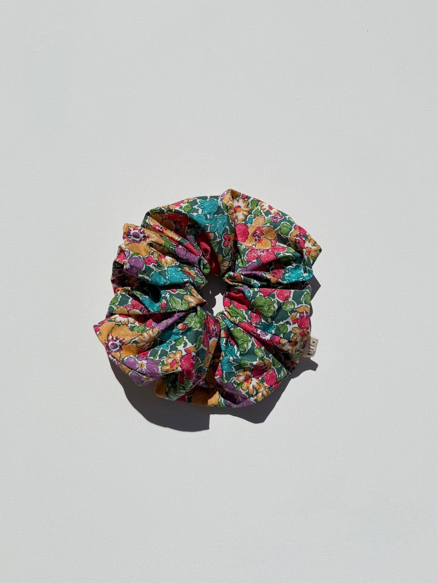 GARDEN FLORAL SCRUNCHIES