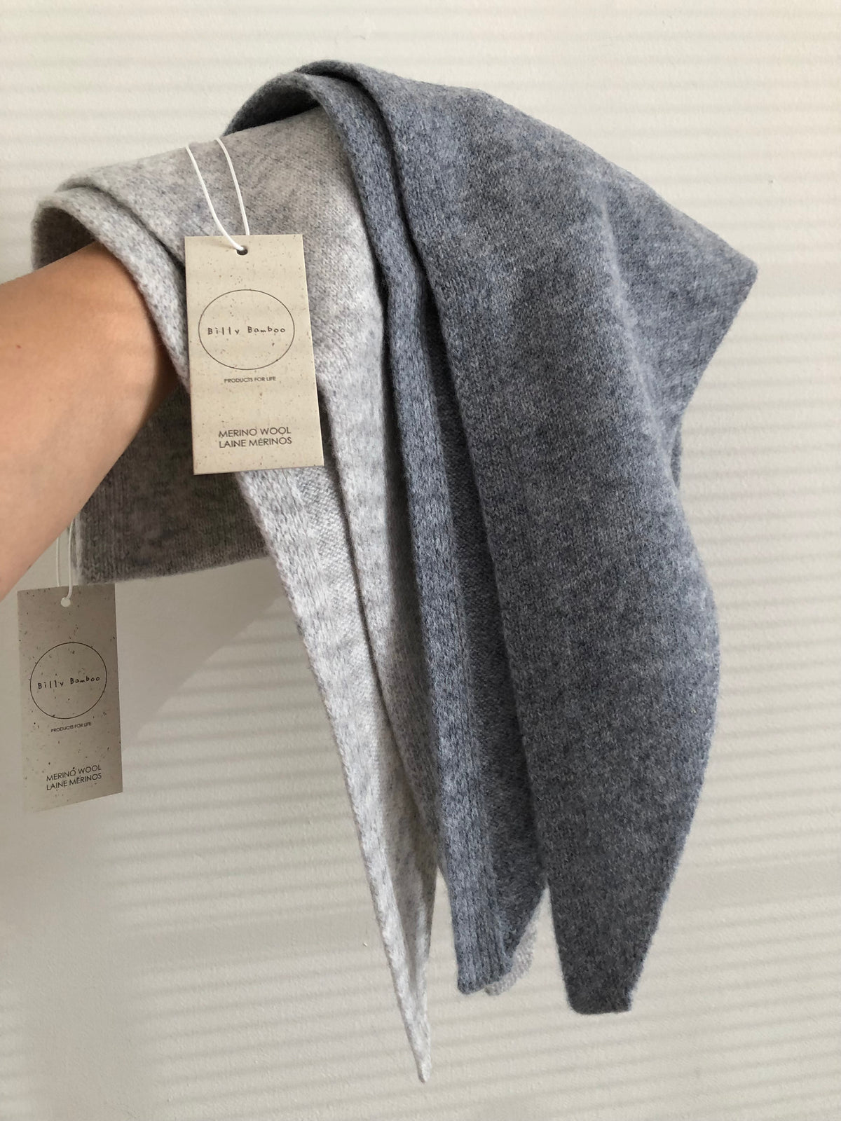 MERINO WOOL CRAVAT SCARF - End of September