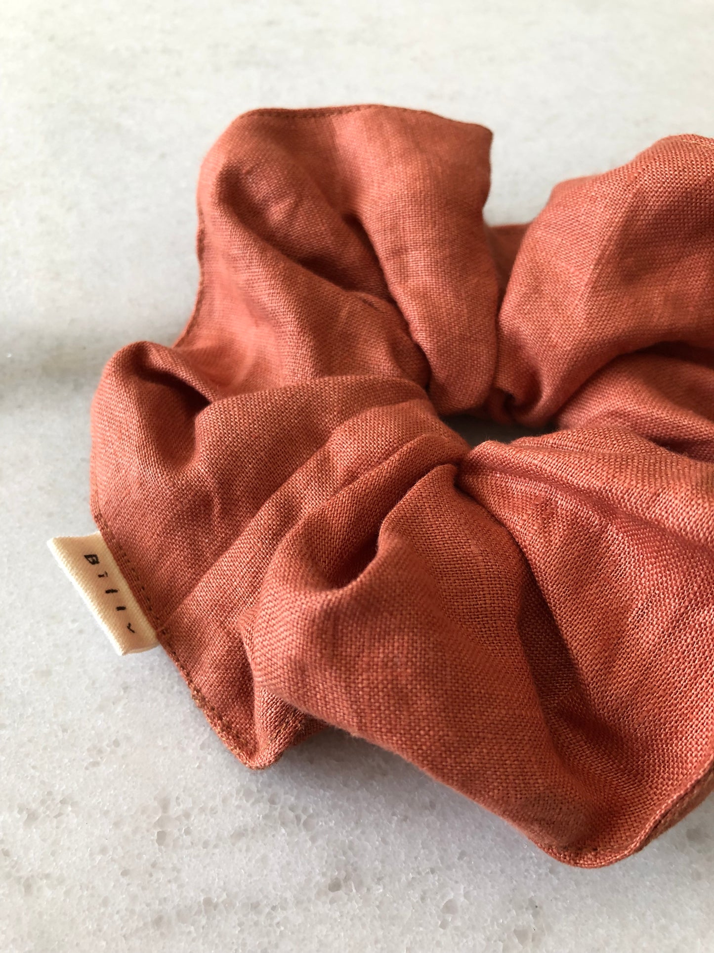 PURE LINEN SCRUNCHIES - neutral