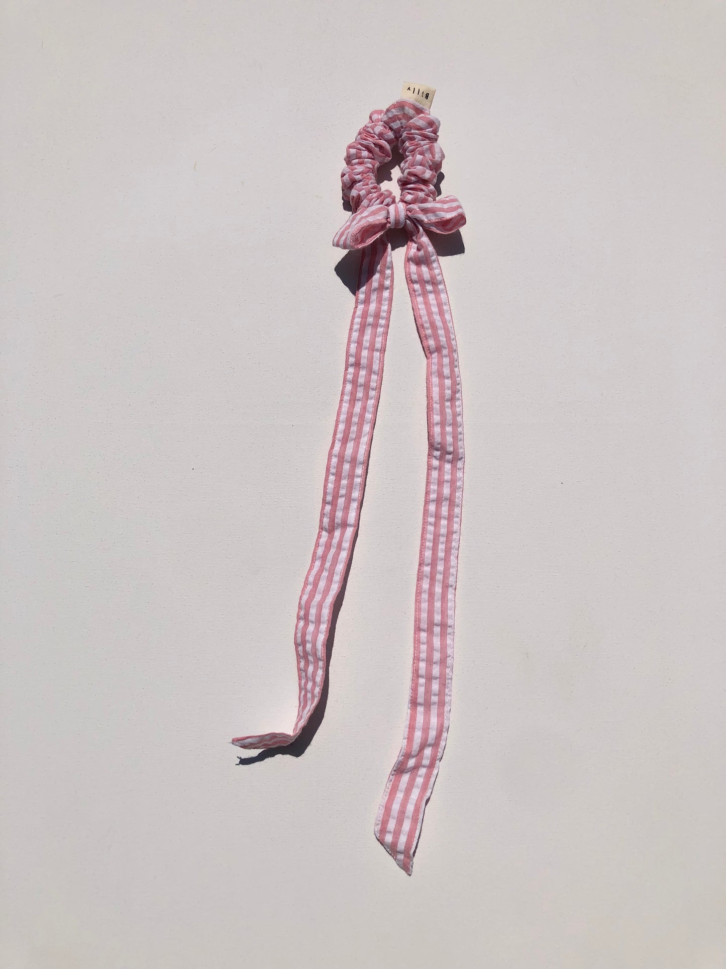 STRIPE BOW SCRUNCHIES