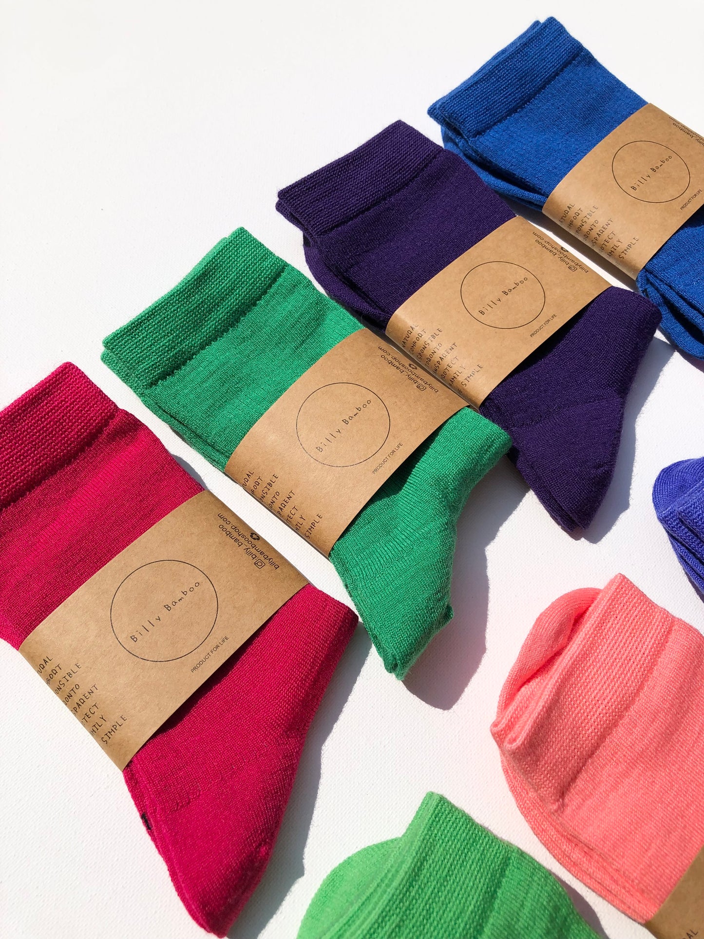 MERINO SMART SOCKS - crystal bright