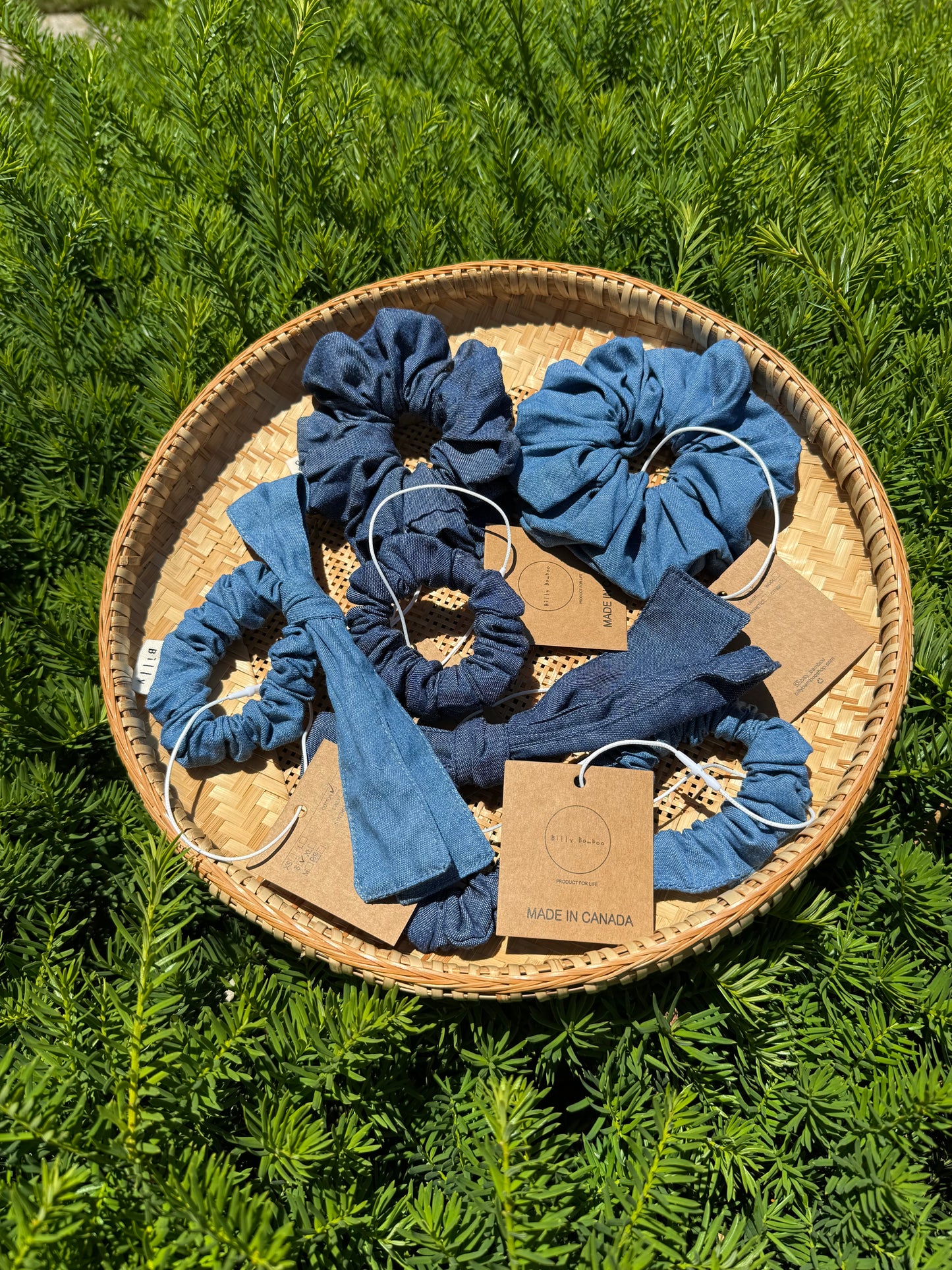 DENIM SCRUNCHIE