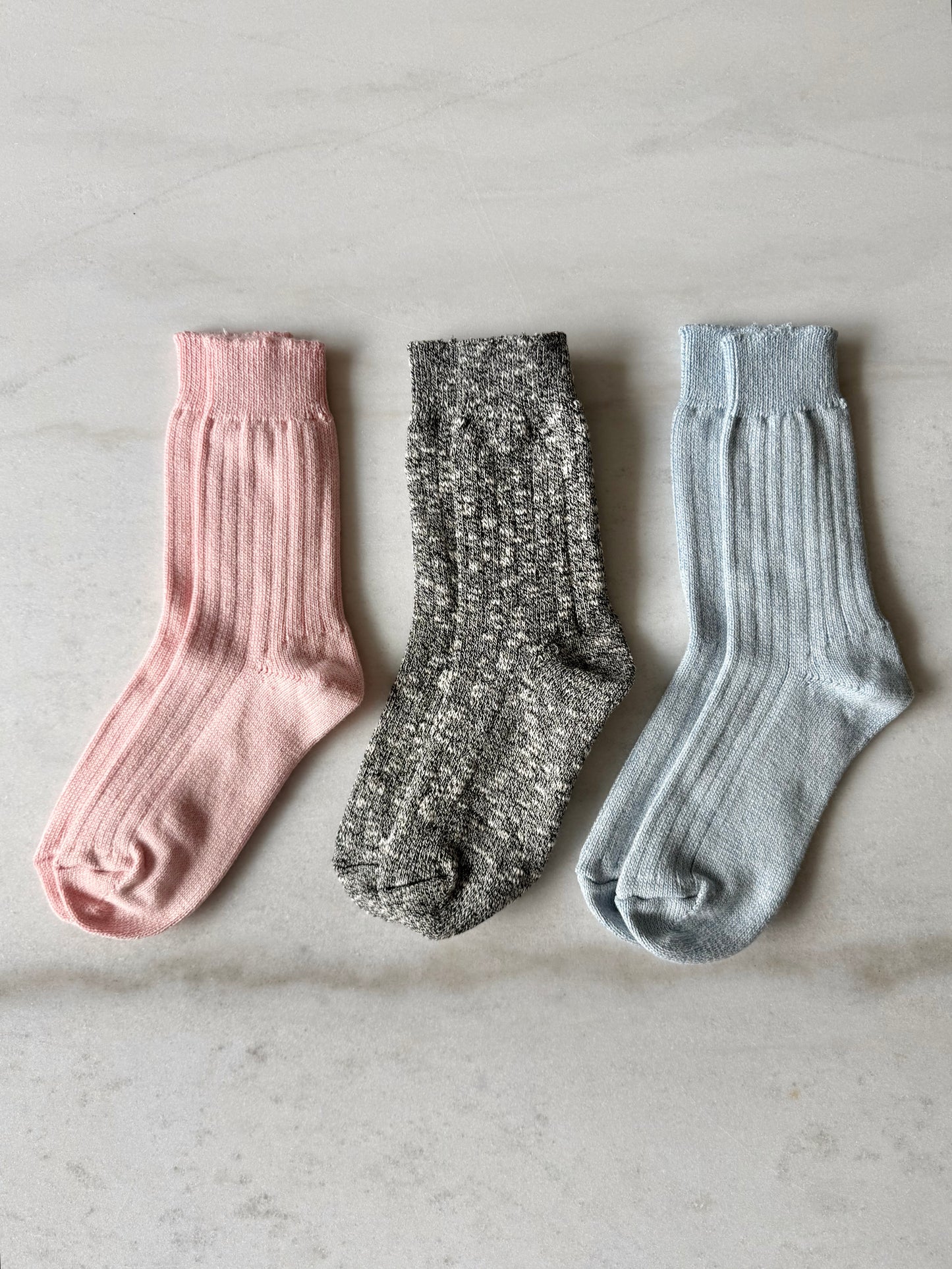 CANANA CHUNKY COTTON SOCKS (Pack of Three)
