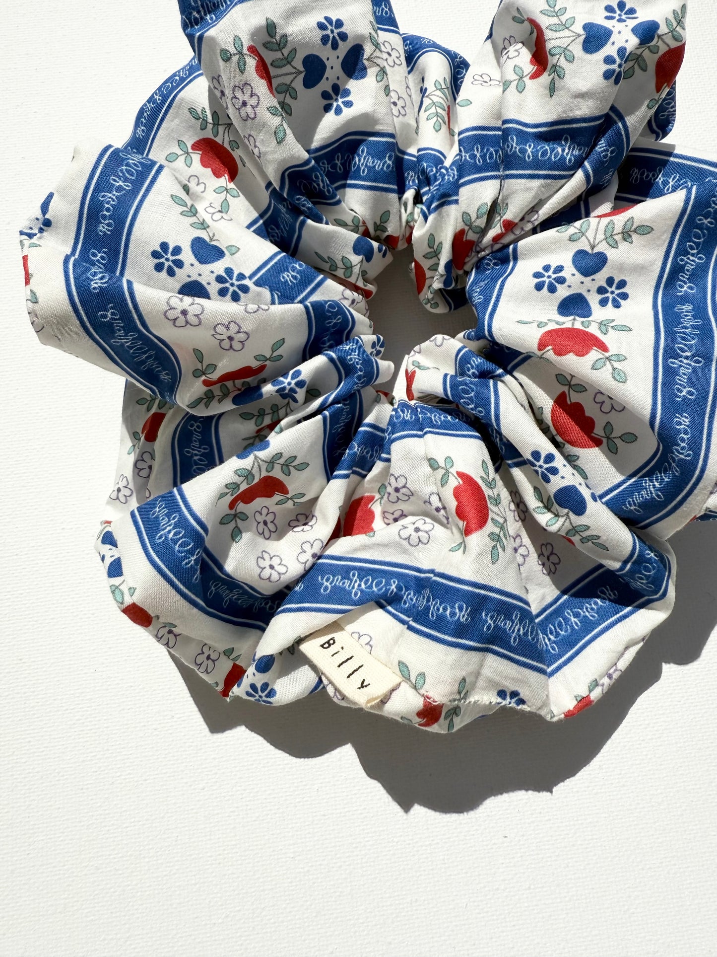 GARDEN FLORAL SCRUNCHIES