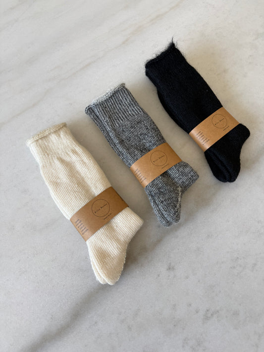 CANADA MOHAIR SOCKS