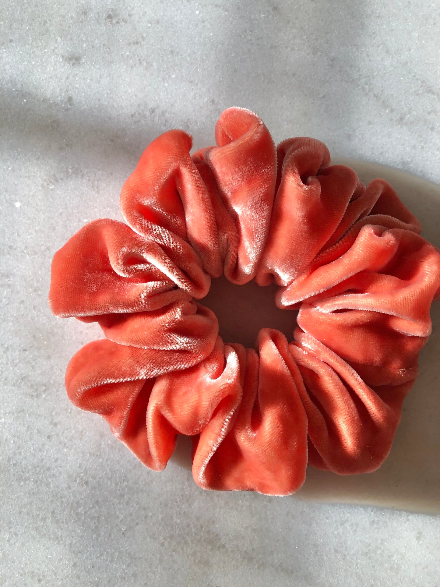 VELVET SCRUNCHIES - garden mixed