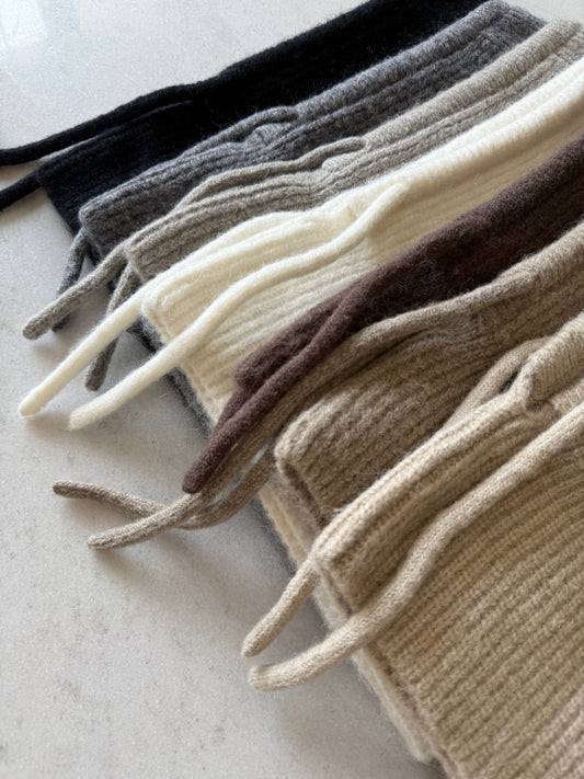 FUZZY ALPACA BALACLAVA - NEUTRAL