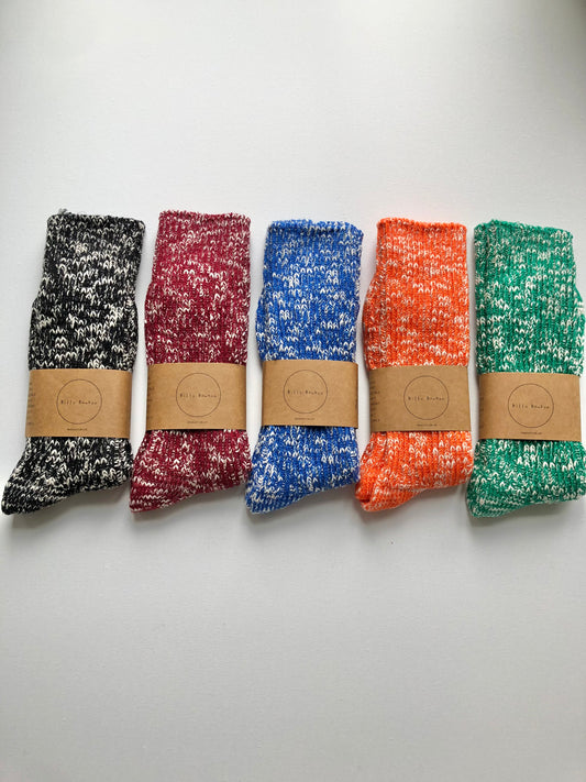 TOKYO SLUB COTTON SOCKS