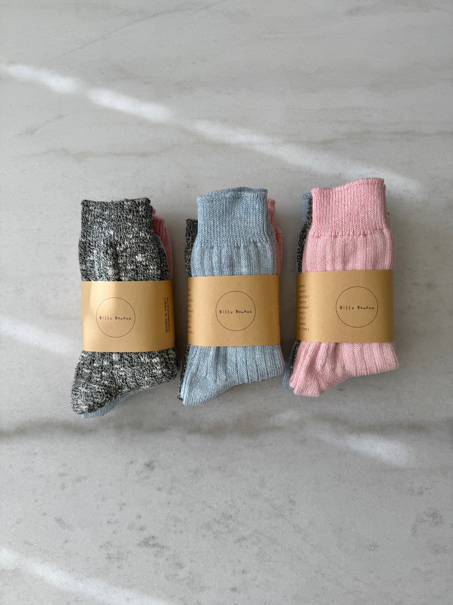 CANANA CHUNKY COTTON SOCKS (Pack of Three)