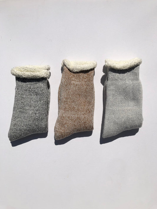 SUPER TERRY LOOP SOCKS