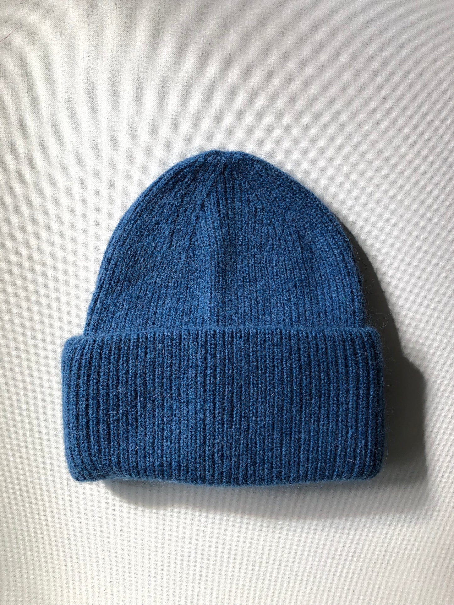 ROYAL ANGORA BEANIE - snow pastel