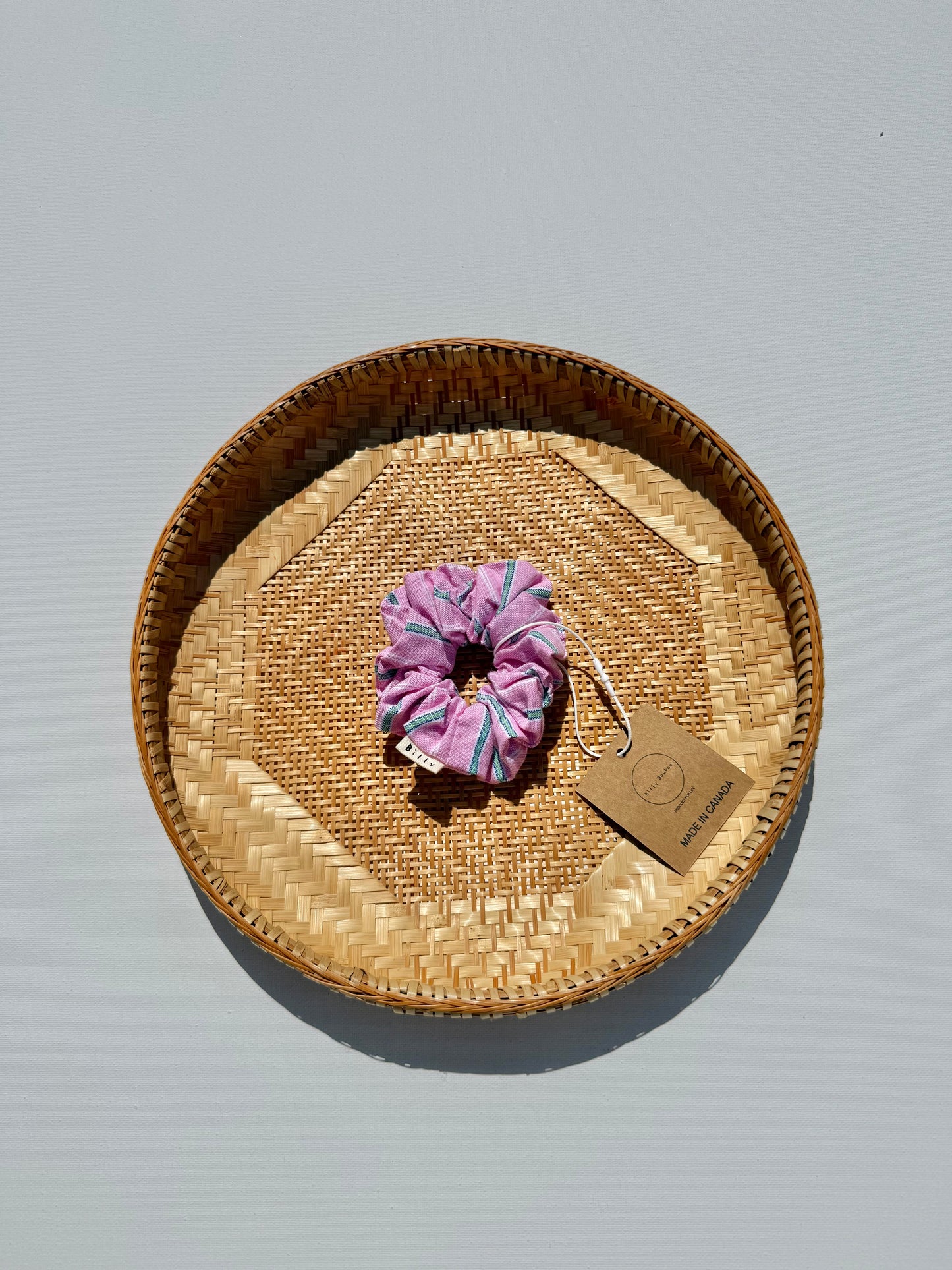 OXFORD REGATTA STRIPE SCRUNCHIE