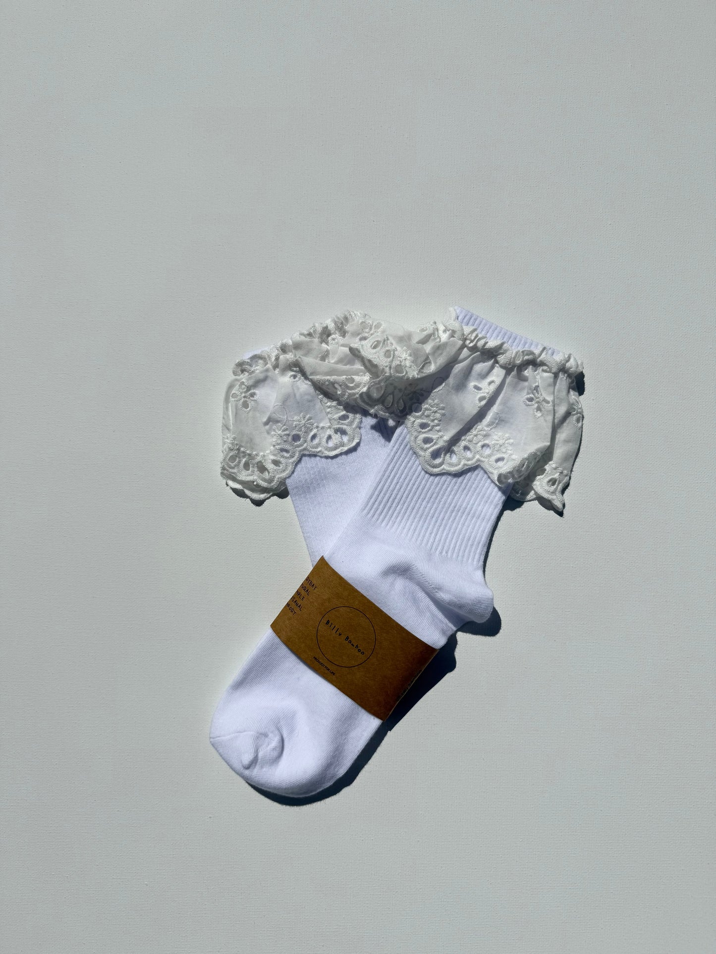 COTSWOLD MEADOW LACE SOCKS - neutral