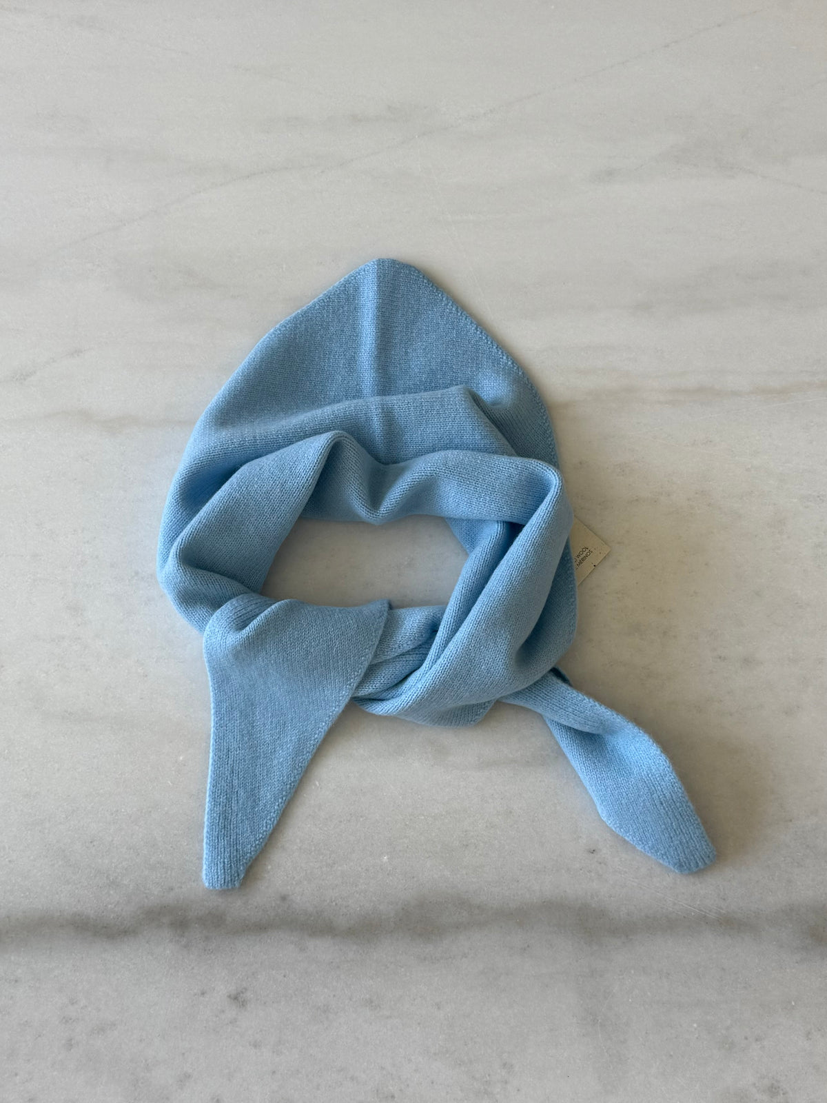 MERINO WOOL CRAVAT SCARF