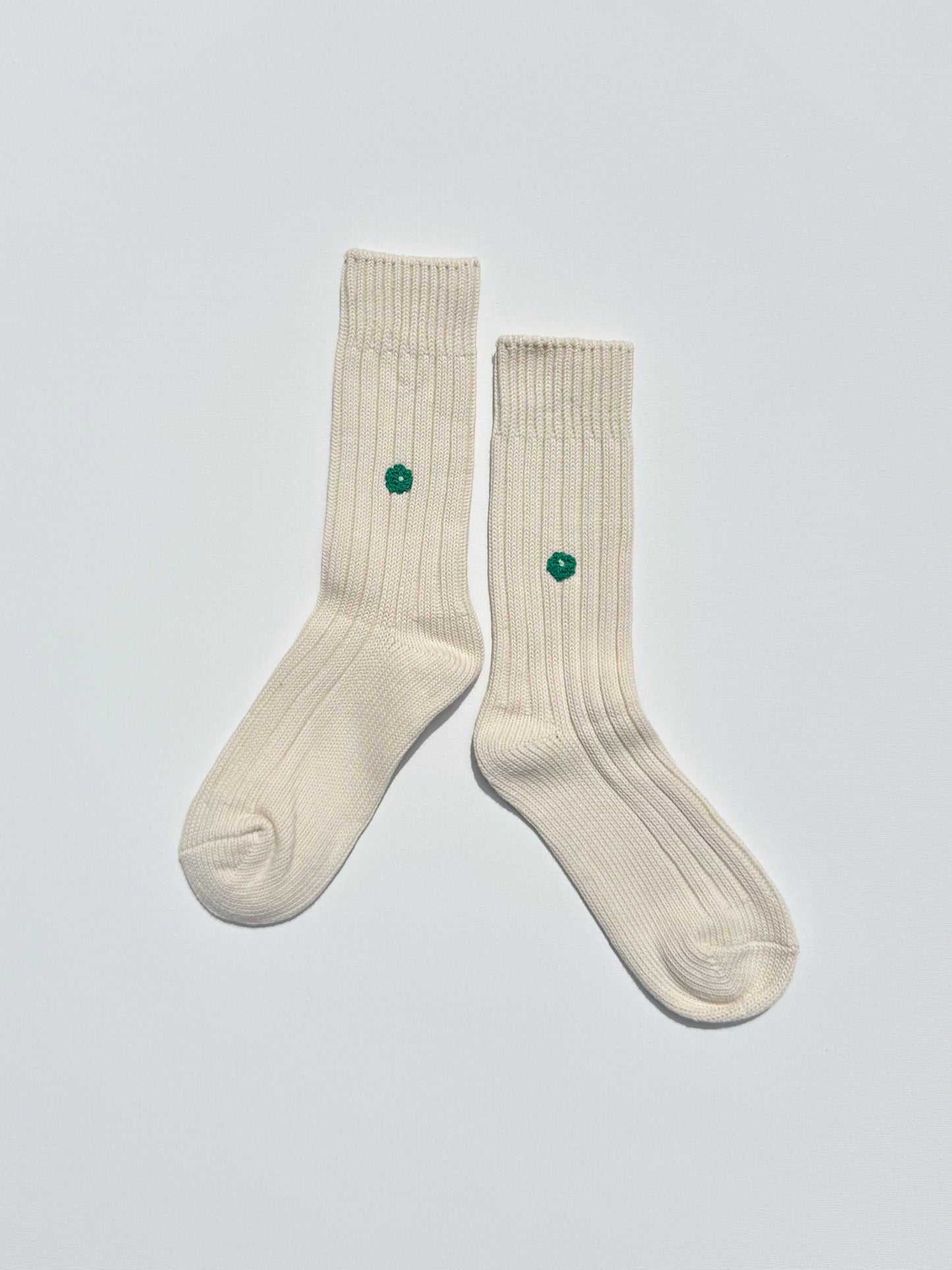 CROCHET MINI FLOWER SOCKS