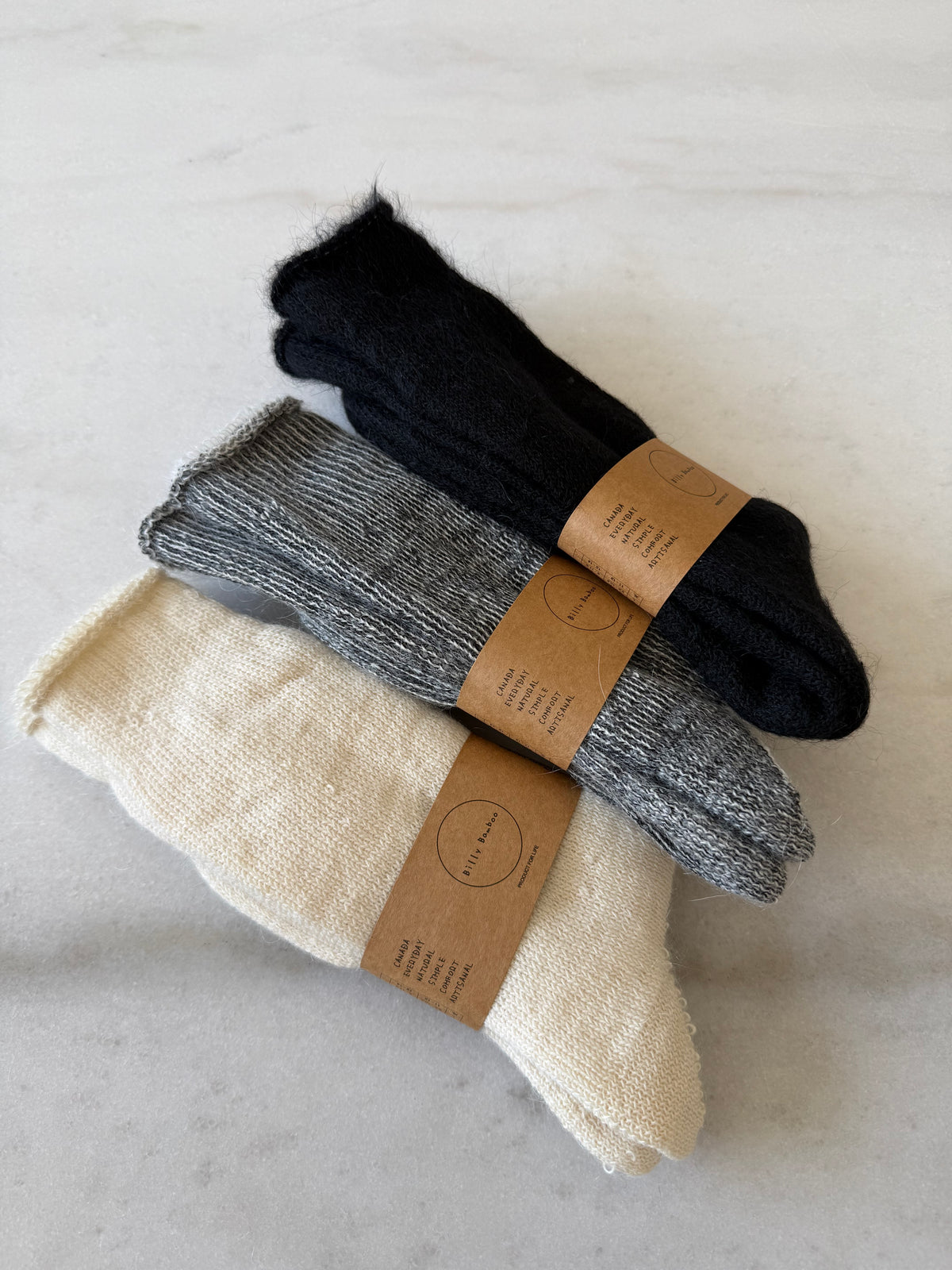 CANADA MOHAIR SOCKS