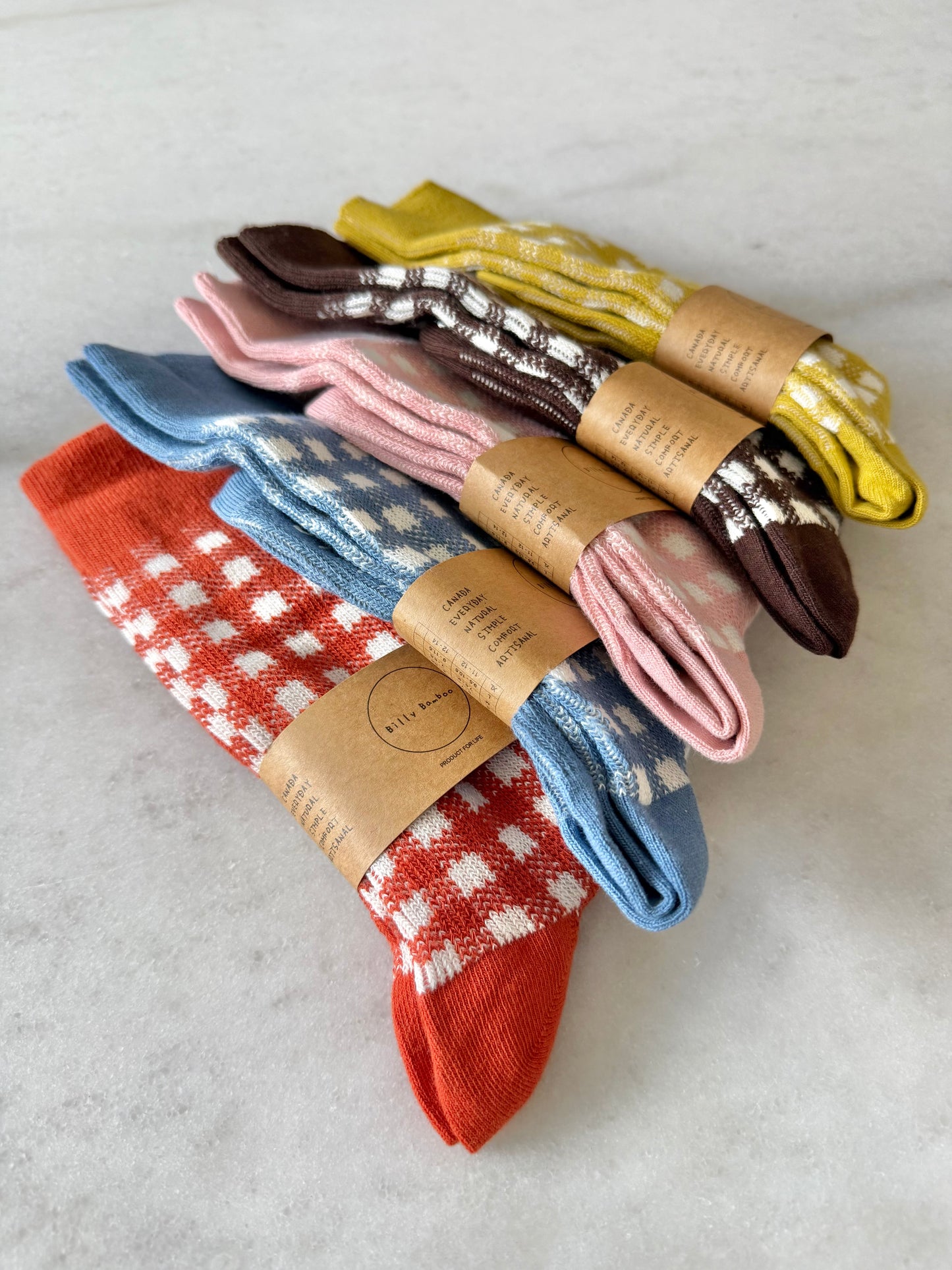 RETRO PLAID SOCKS - August 15th 2026