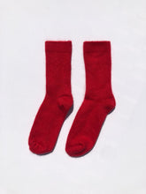 Load image into Gallery viewer, ANGORA WOOL SOCKS - crystal bright
