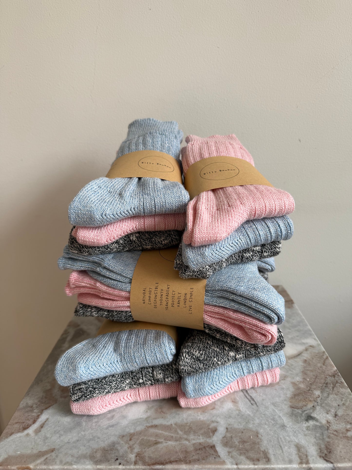 CANANA CHUNKY COTTON SOCKS (Pack of Three)