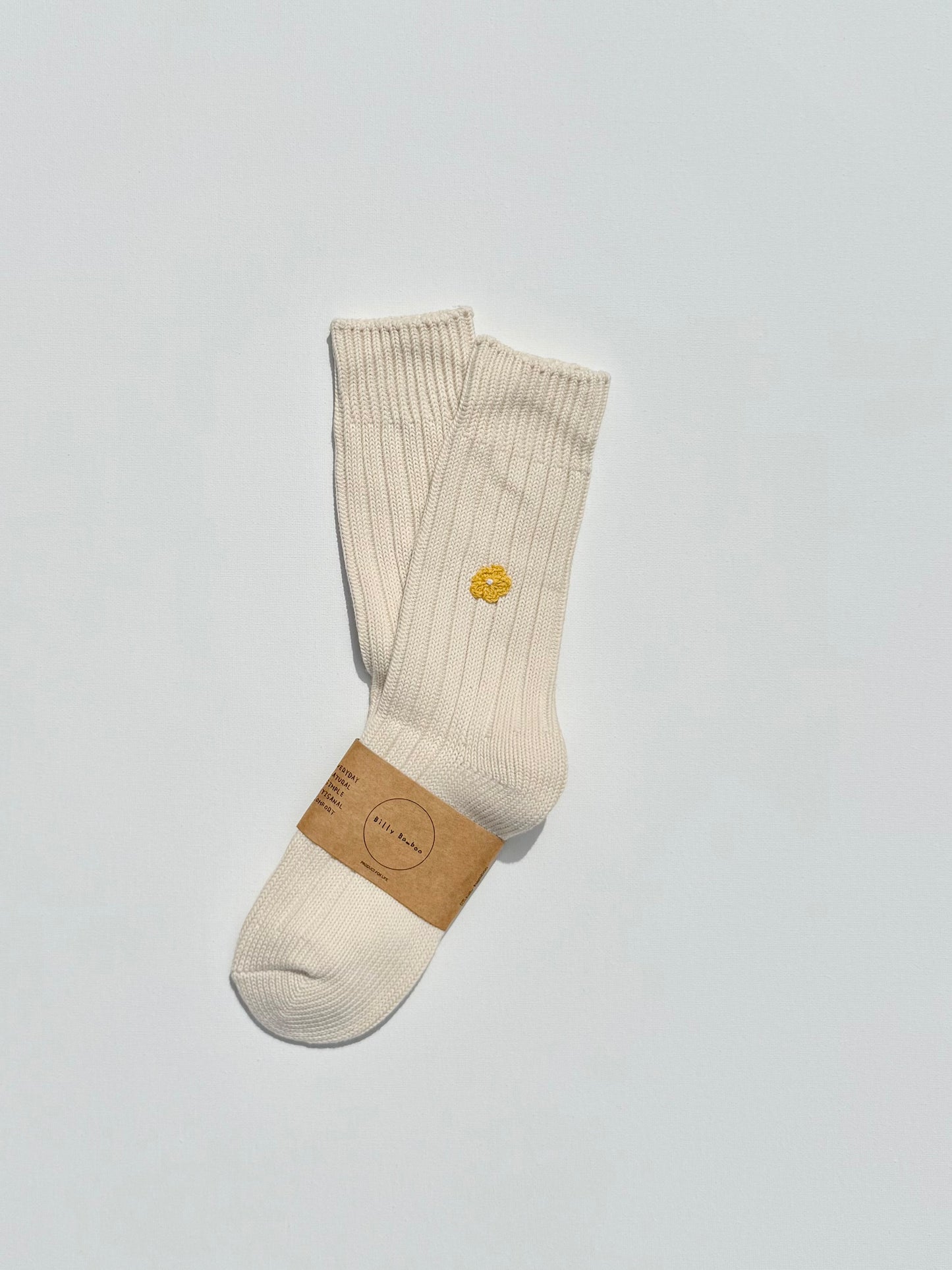 CROCHET MINI FLOWER SOCKS