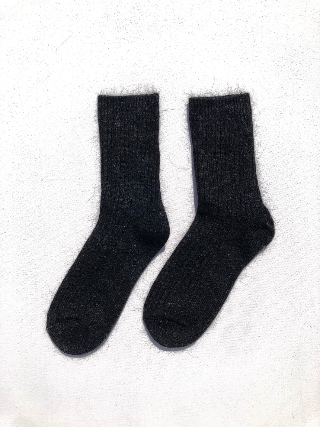 ANGORA WOOL SOCKS - neutral