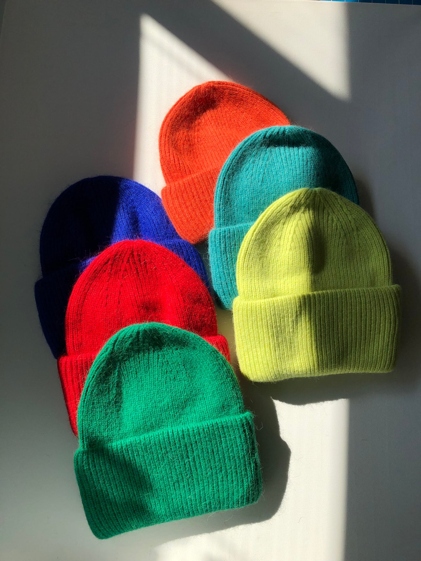 ROYAL ANGORA BEANIE - crystal brights