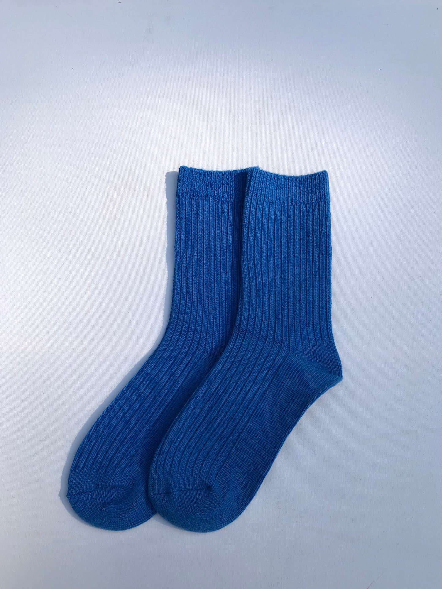 ICELAND WOOL SOCKS - crystal bright
