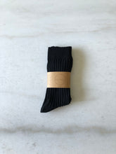 Load image into Gallery viewer, RIBBED COTTON HIGH SOCKS - neutral