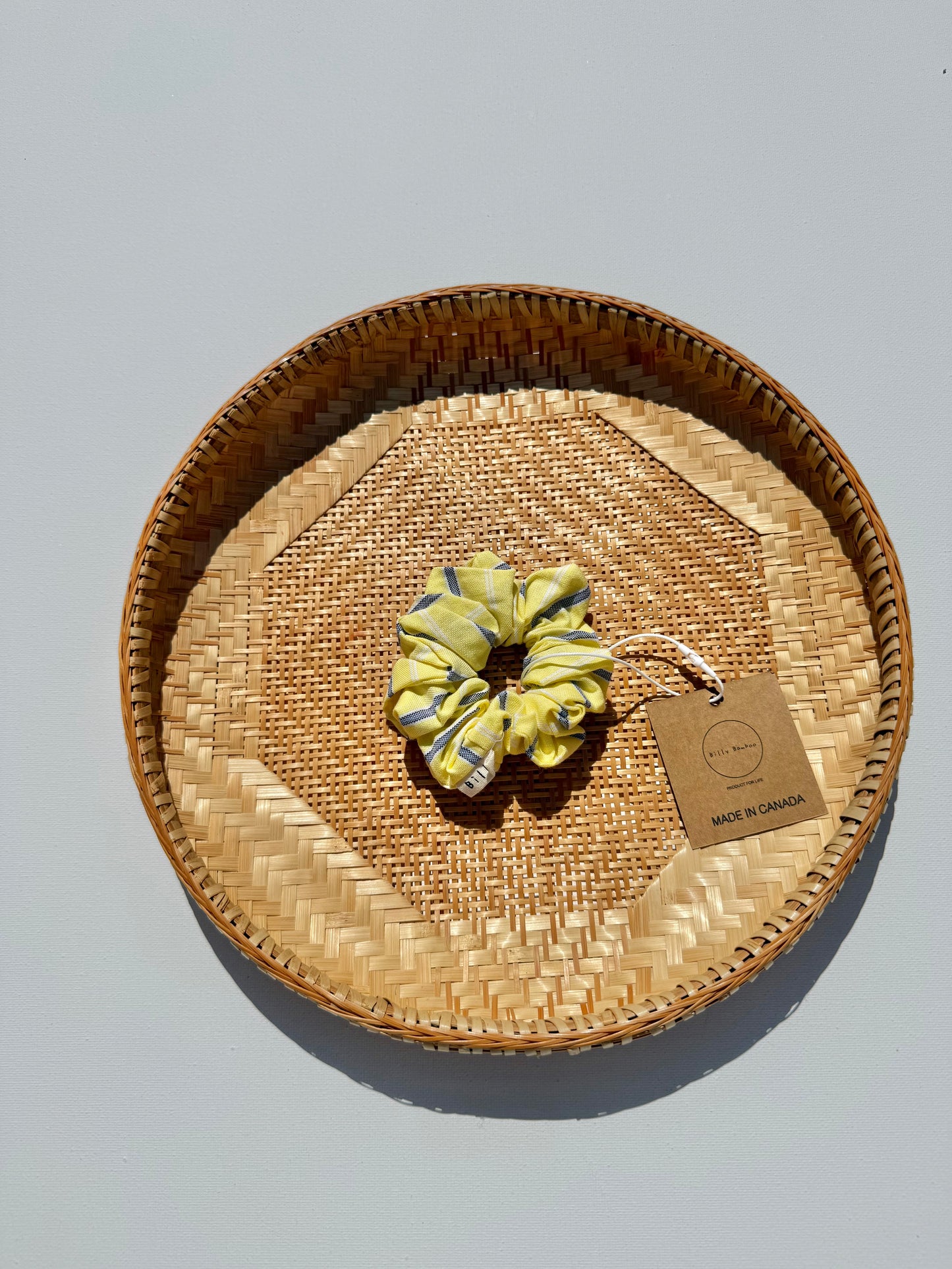 OXFORD REGATTA STRIPE SCRUNCHIE