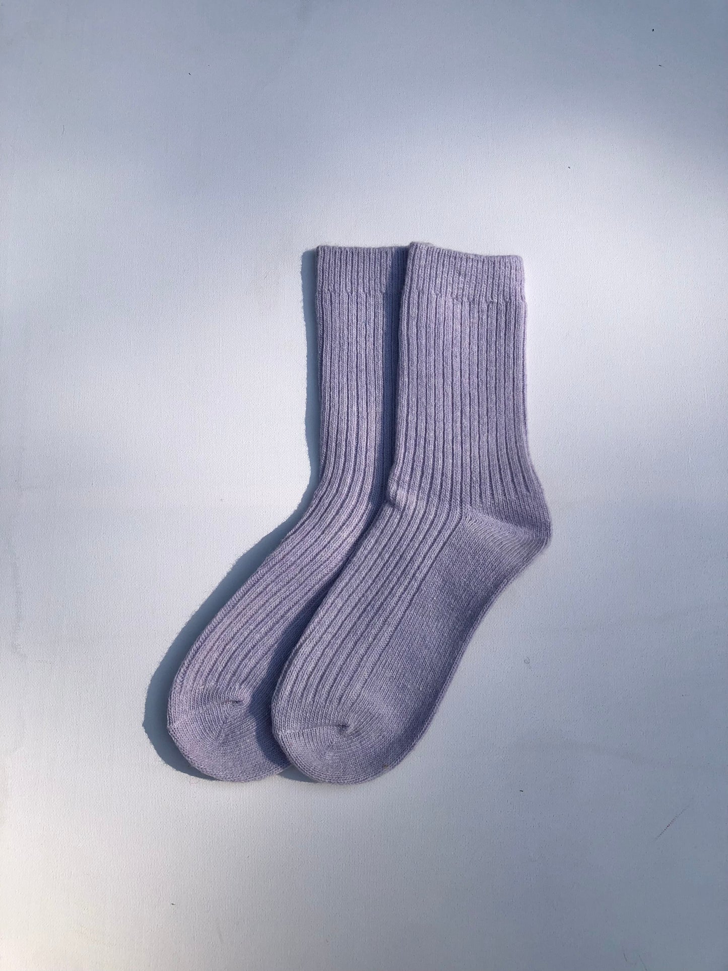 ICELAND WOOL SOCKS - crystal bright