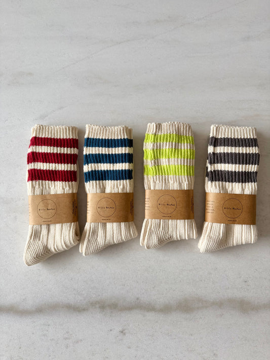 MEN’S COLLEGE STRIPE SOCKS