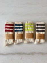 Load image into Gallery viewer, MEN’S COLLEGE STRIPE SOCKS