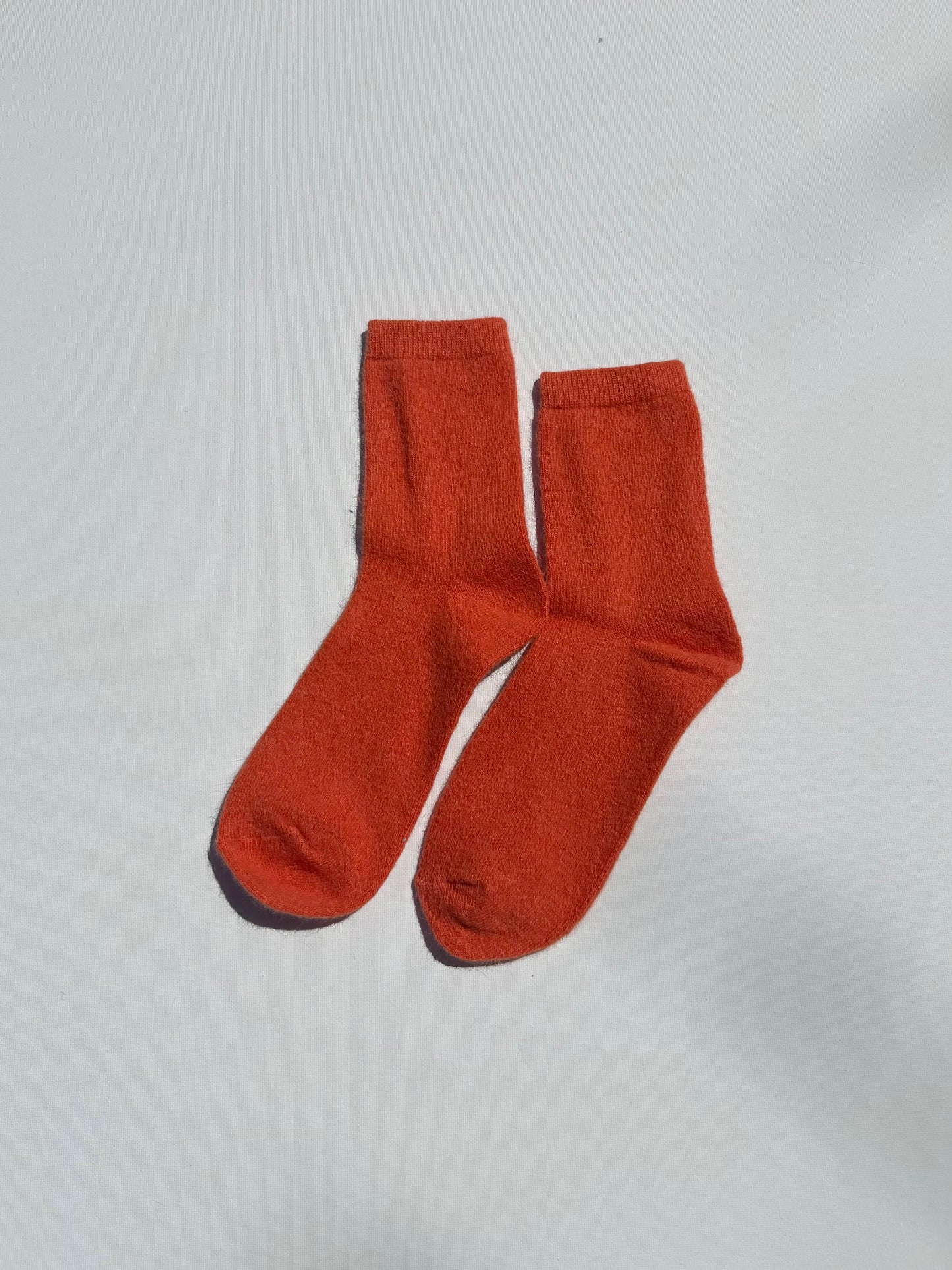 FLUFFY ANGORA SOCKS