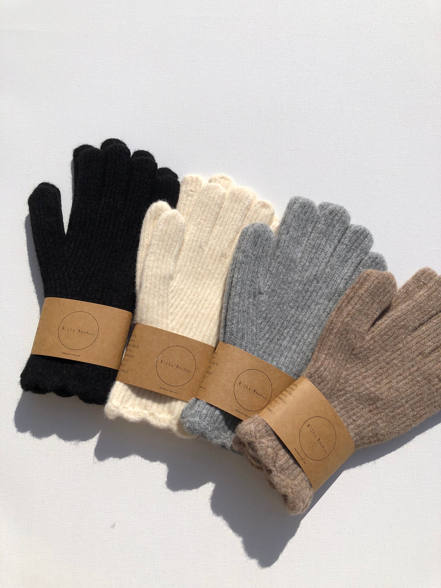 FUZZY WOOL SCREEN TOUCH GLOVES