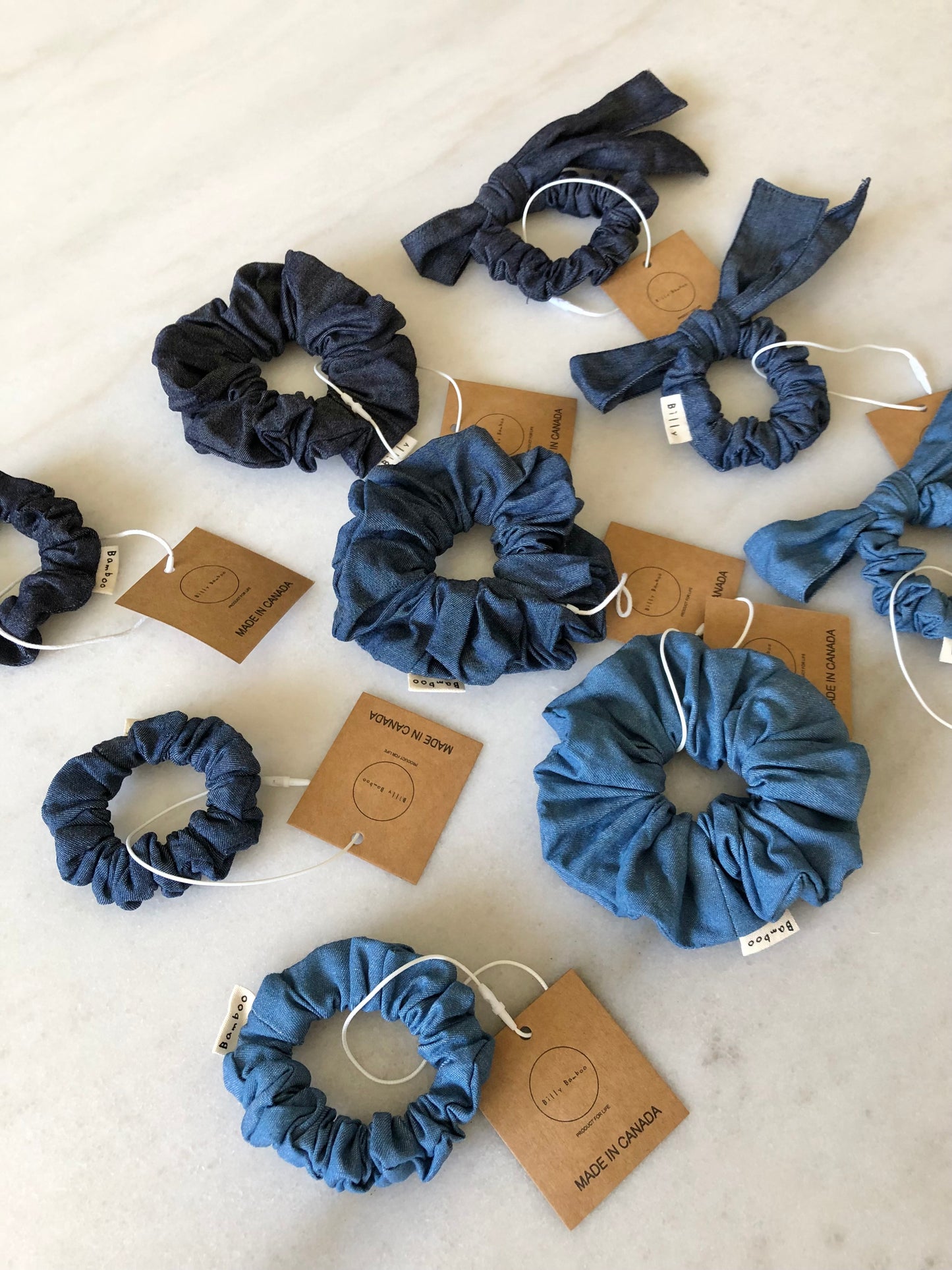 DENIM SCRUNCHIE