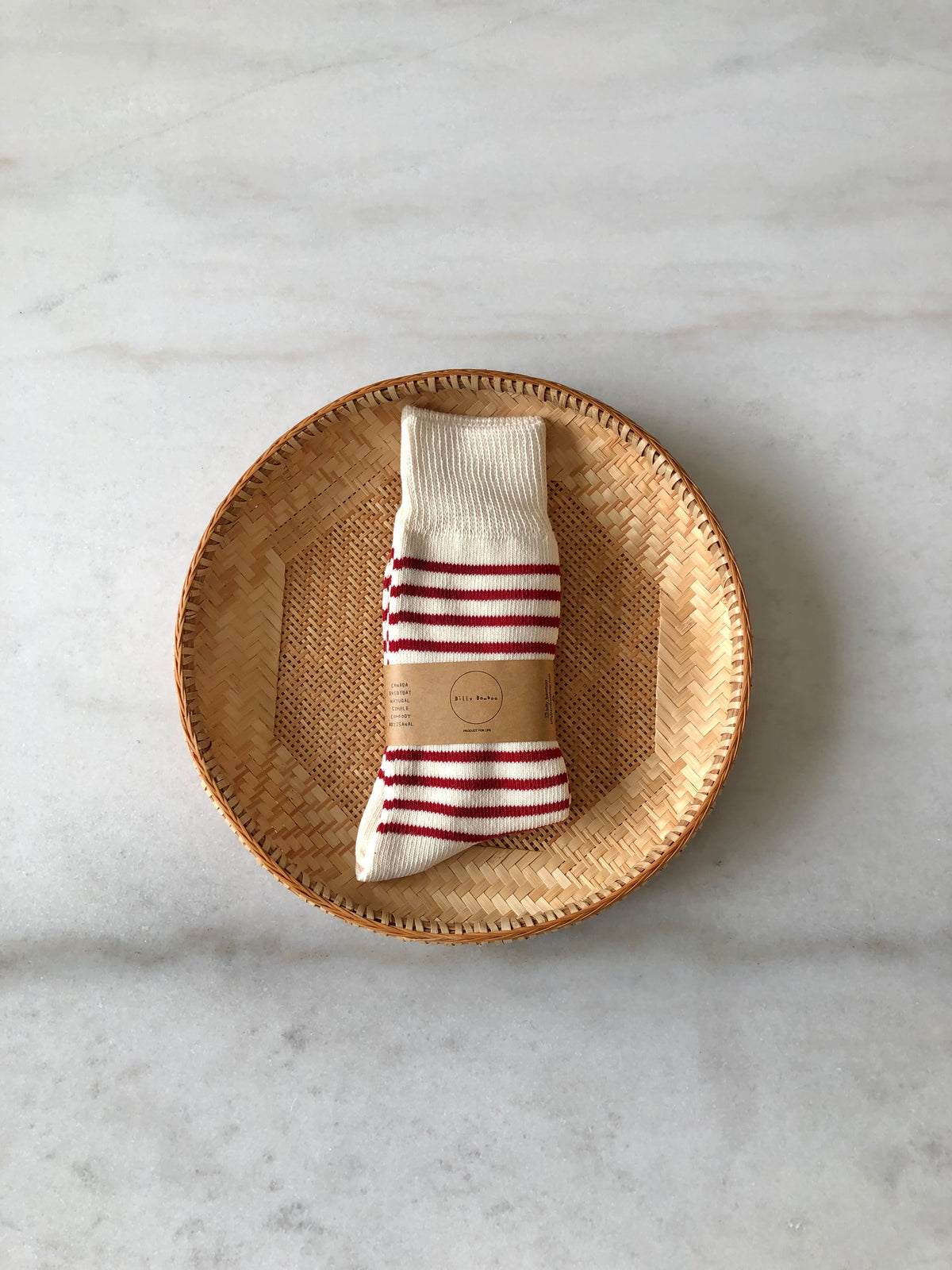 MAKINO STRIPE HIGH SOCKS