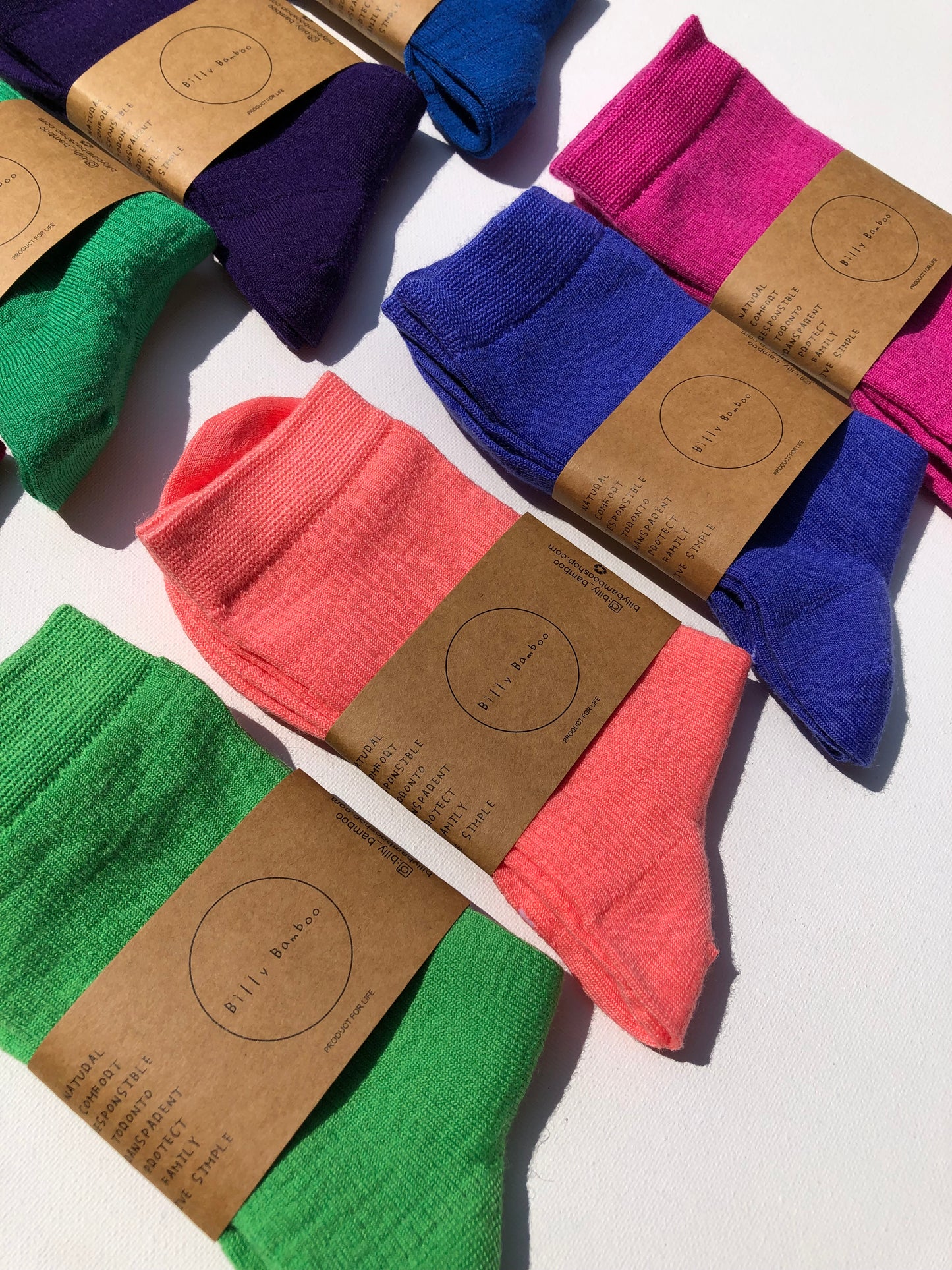 MERINO SMART SOCKS - crystal bright