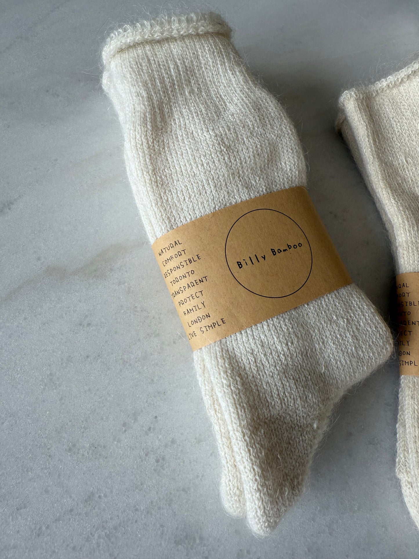 CANADA MOHAIR SOCKS