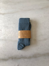 Load image into Gallery viewer, RIBBED COTTON HIGH SOCKS - pastel