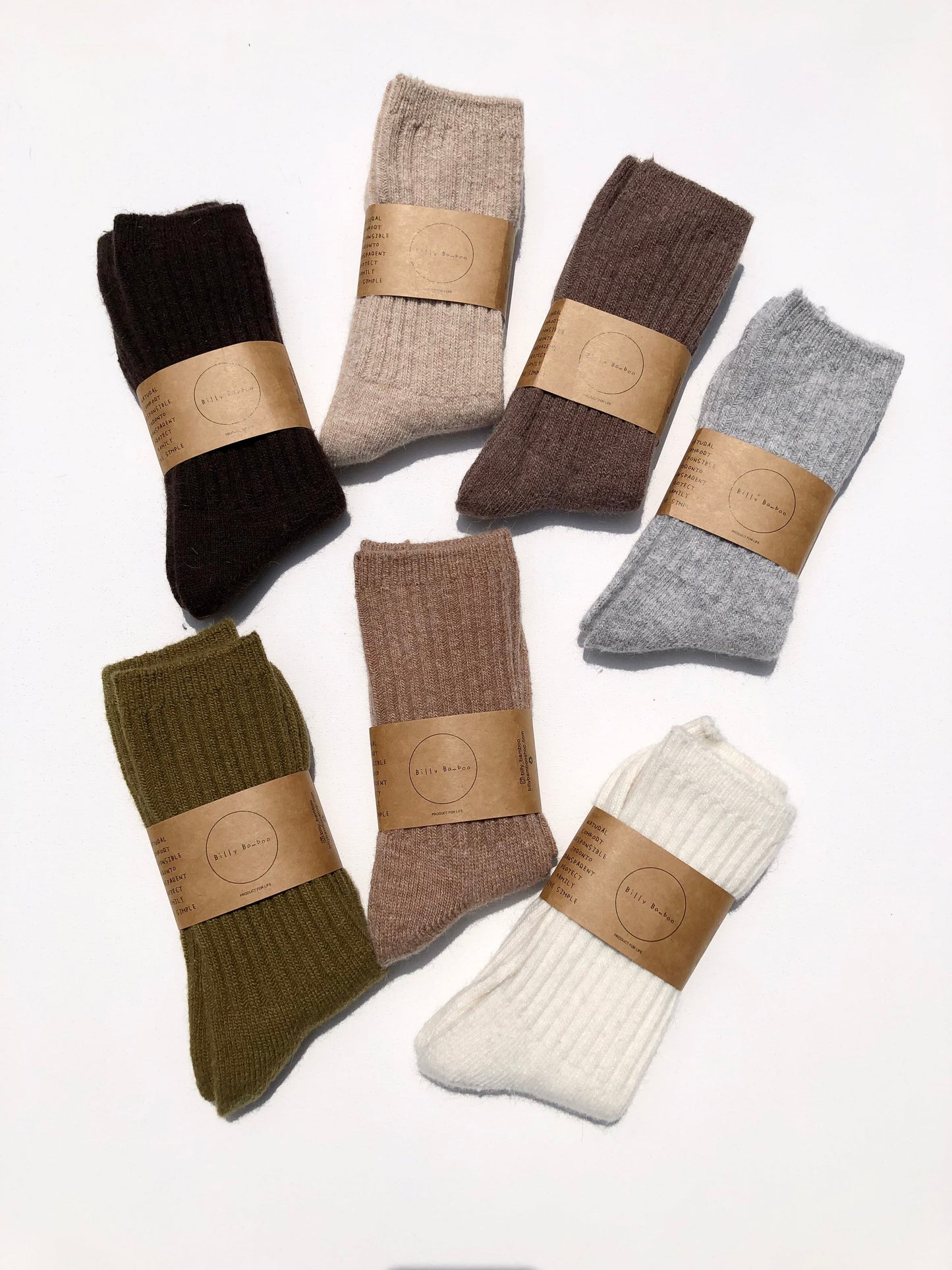 ICELAND WOOL SOCKS - neutral