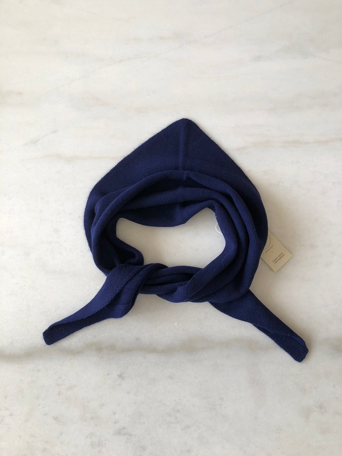 MERINO WOOL CRAVAT SCARF - End of September