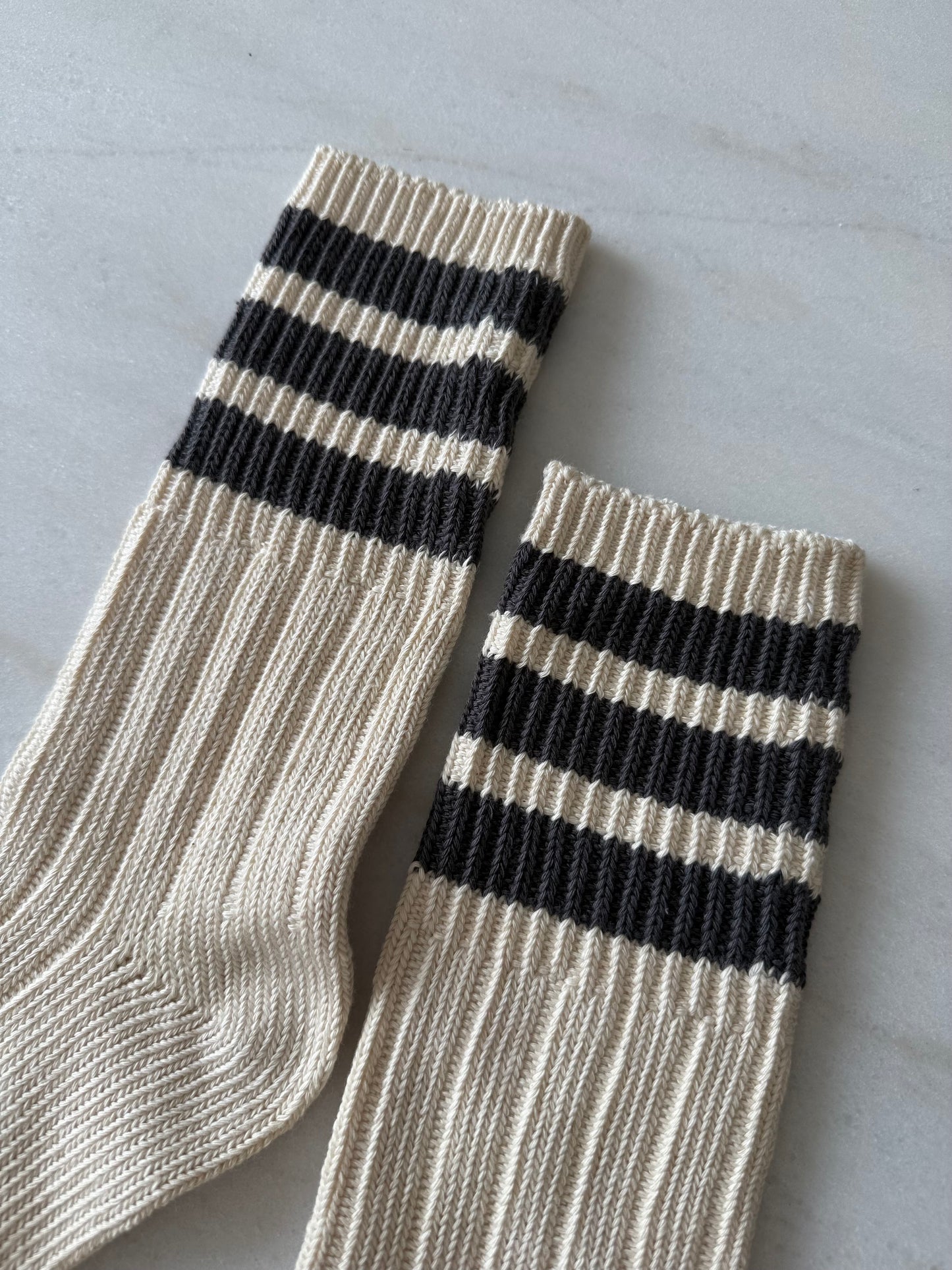 MEN’S COLLEGE STRIPE SOCKS