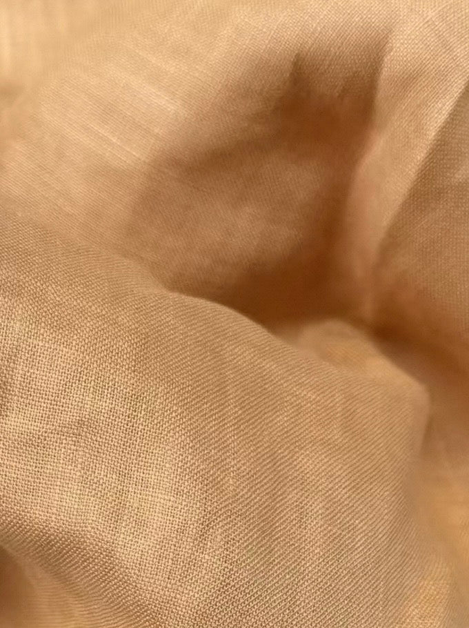 PURE LINEN SCRUNCHIES - neutral