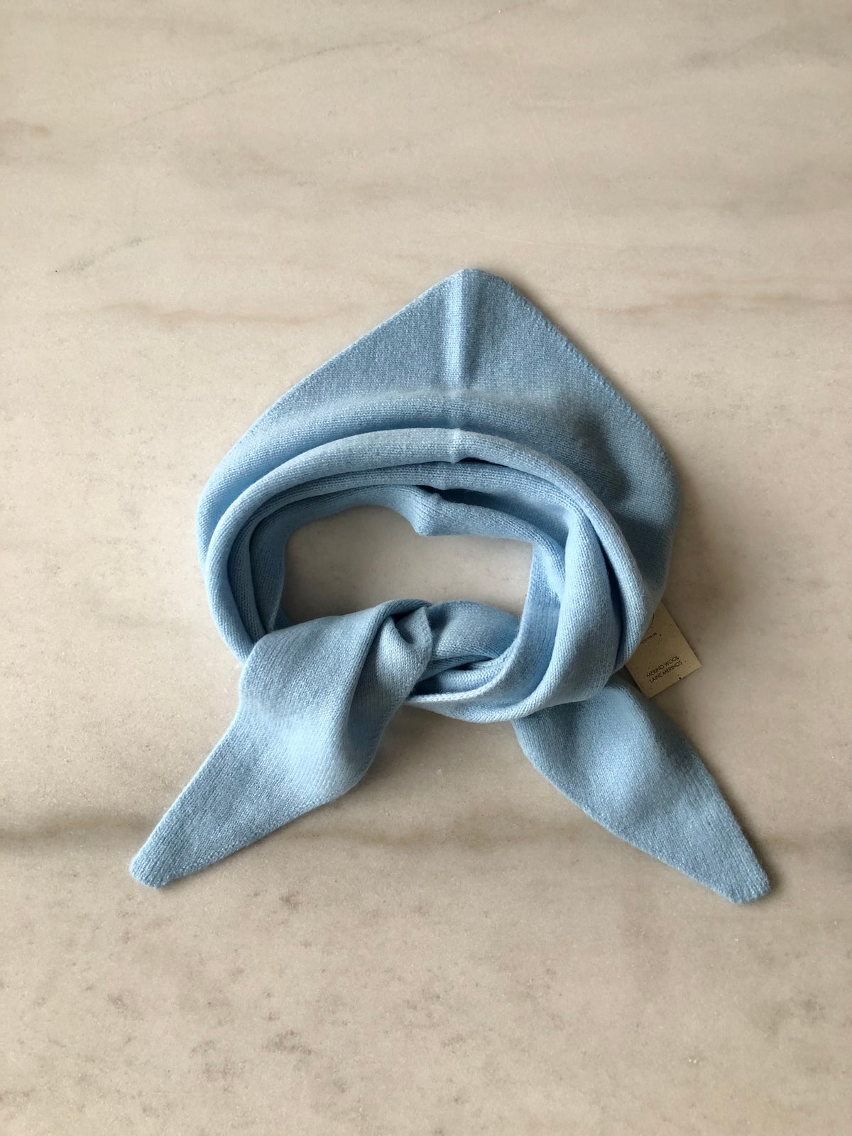 MERINO WOOL CRAVAT SCARF - End of September