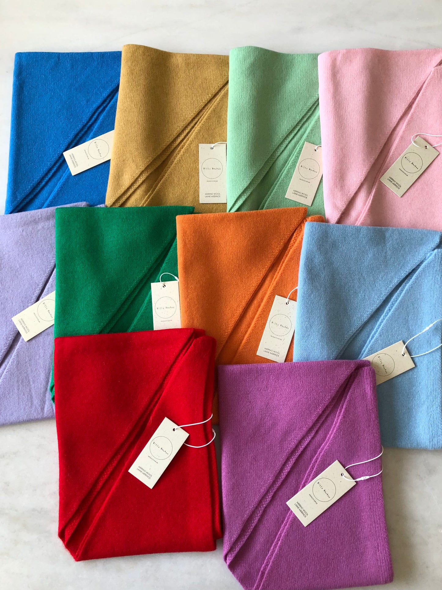MERINO WOOL CRAVAT SCARF - End of September