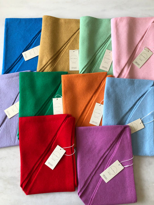 MERINO WOOL CRAVAT SCARF - End of September